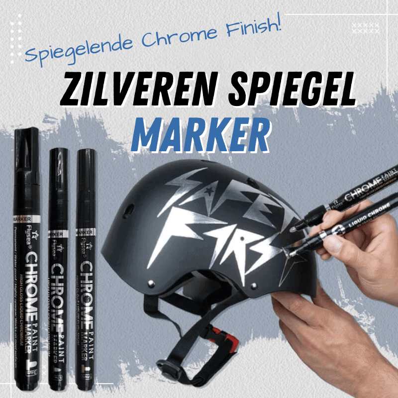 SilverLining™ - Zilveren spiegel markers-Koopje.com