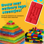 CandyBlox™ - Eetbare Lego Blokjes Bakvorm-Koopje.com