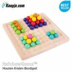 RainbowGame™ - Houten Kralen Bordspel-Koopje.com