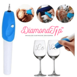 DiamondTip™ - Draadloze Elektrische Graveerpen-Koopje.com