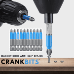 CRANKBITS™ | Magnetische Anti-Slip Bitjes (set van 10)-Koopje.com